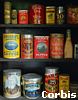 [Image: Cans on cupboard shelf]